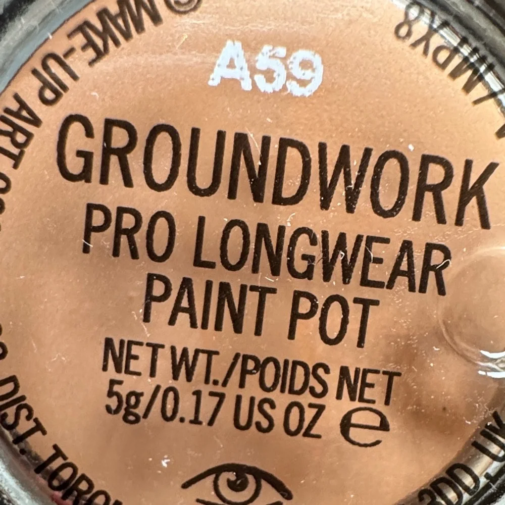 MAC Cosmetics Pro Longwear Paint Pot - Groundwork (original packaging) - Picture 3 of 3